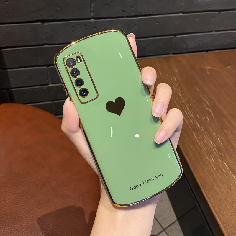 陌筱 华为nova7手机壳pro女款网红7se硅胶保护套镜头全包防摔外壳曲面