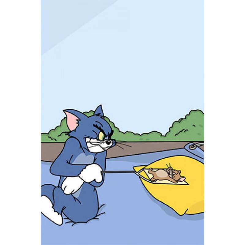 定制猫和老鼠拼图300片520片1000片木拼图儿童玩具tom