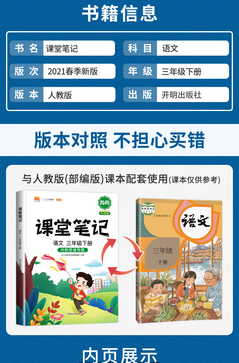 集锦人教版课前预习单清单课本同步辅导书解读基础点汇总黄冈教材学习