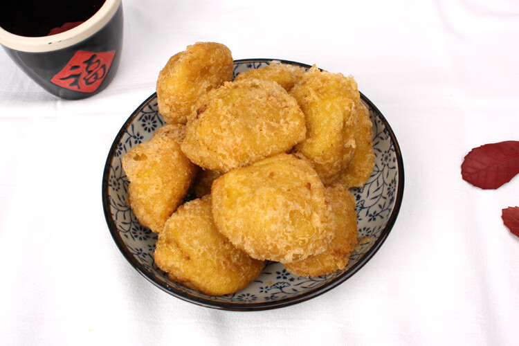 内蒙特产呼市油炸糕 呼市炸糕红豆沙馅糕点 豆沙馅【图片 价格 品牌