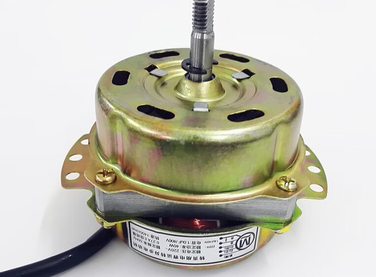 1012寸鸿运扇电机风扇马达转页扇电容运转异步电动机40w风扇配件