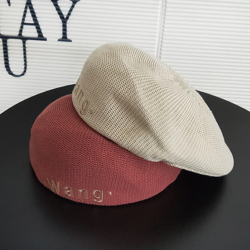 rogosky 专柜潮牌wang前进帽百搭帽子女春夏季遮掩防晒帽韩版八角帽