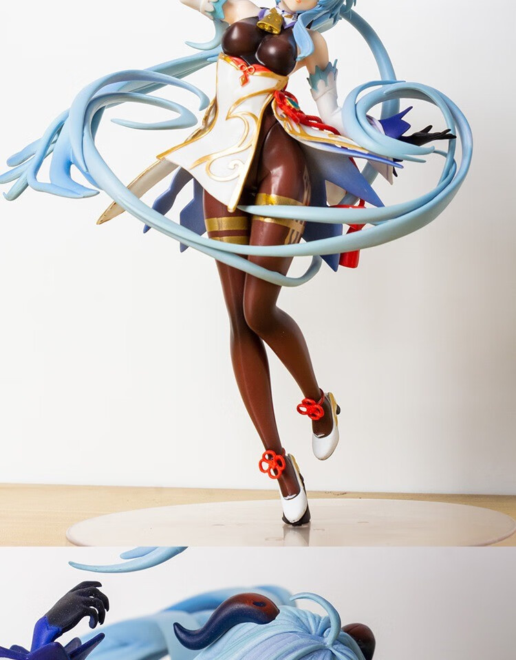 八重神子手办人偶原神手办周边可莉甘雨玩具动漫卡通二次元游戏公仔4