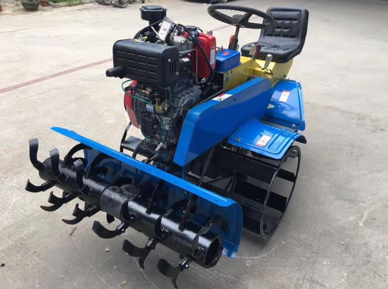 水田旋耕机乘坐式骑乘式大型打田机耕田机水旱两用旱田水稻田犁田15