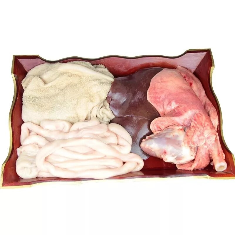 新鲜整套生羊杂羊下货羊下水羊内脏羊头羊肚羊肝羊肺羊肠子羊生鲜
