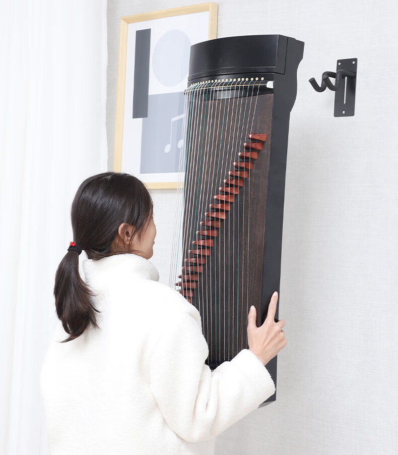古筝挂钩挂架墙壁挂免钉家用挂墙架专用钩子壁挂架挂古筝的架子3孔