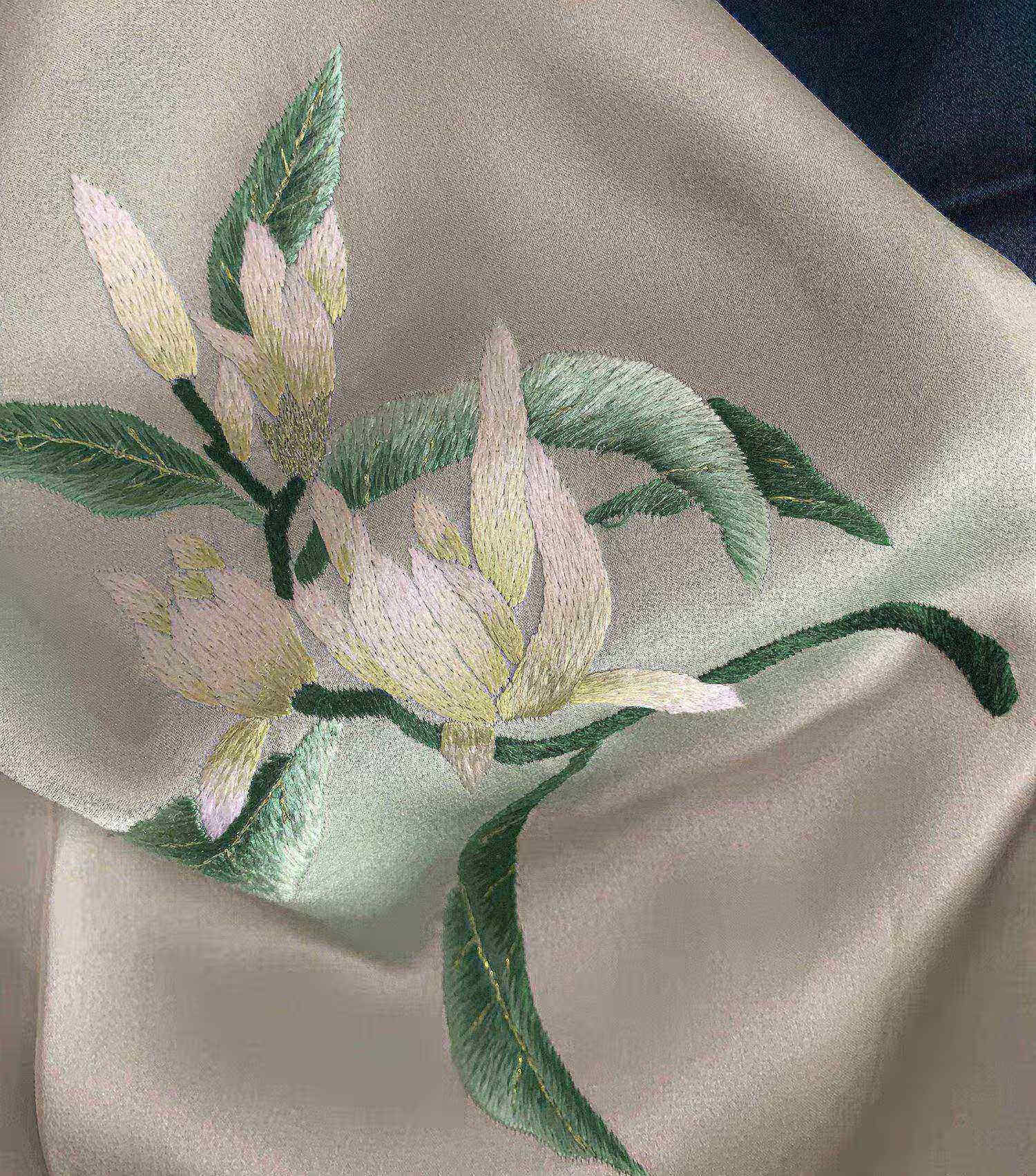 苏州刺绣丝巾女桑蚕丝真丝纯手工苏绣杭州丝绸礼盒装送礼夏妈妈中年