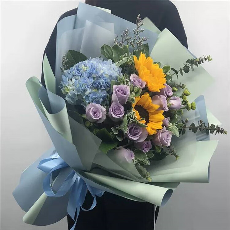 爱清清鲜花速递向日葵花束礼盒送闺蜜朋友老师送男生同学男友老公生日