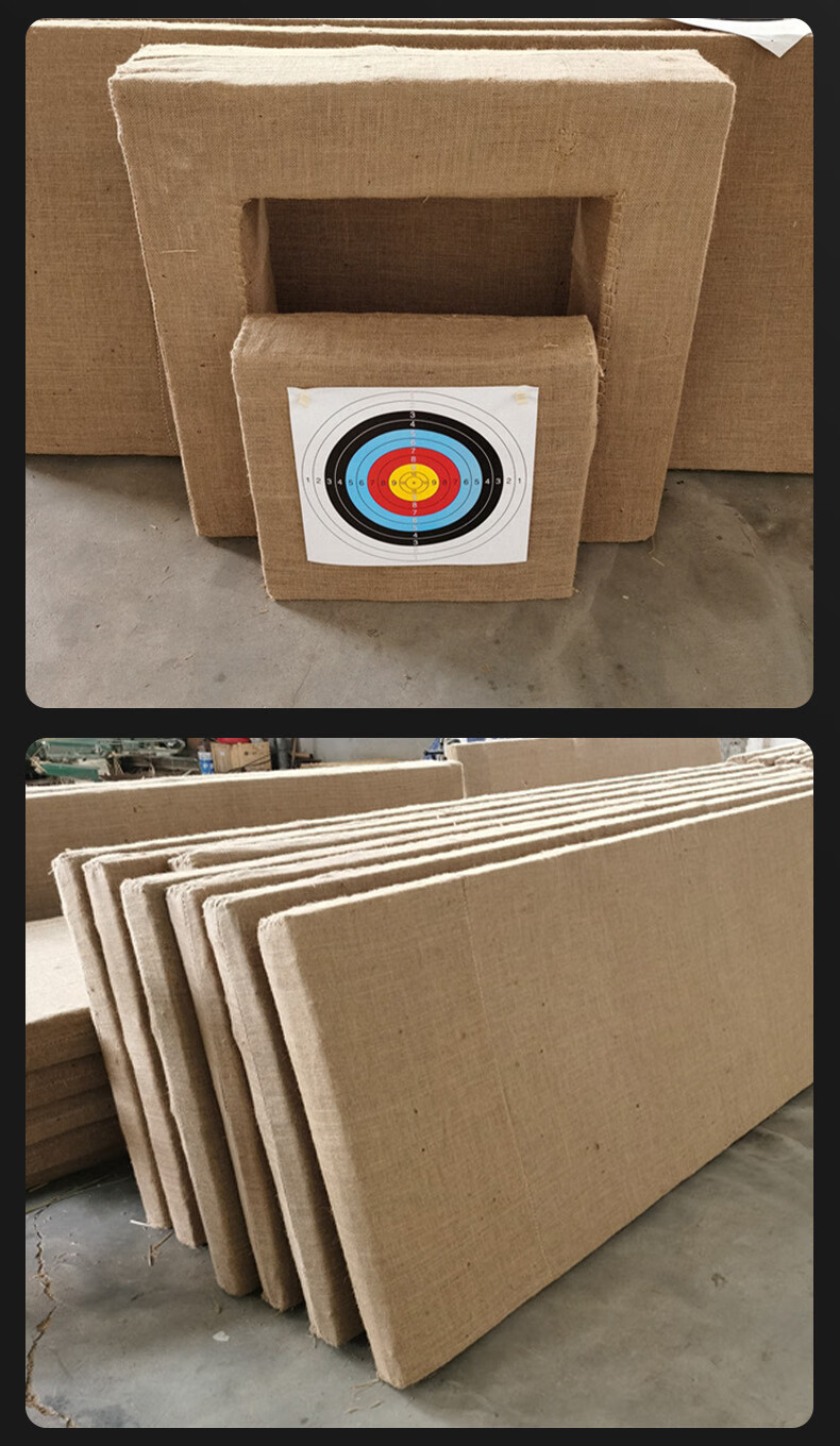 鹰隼(spg) 草靶箭靶射箭靶墙弓箭传统美猎反曲弓用加厚箭靶可定做箭馆