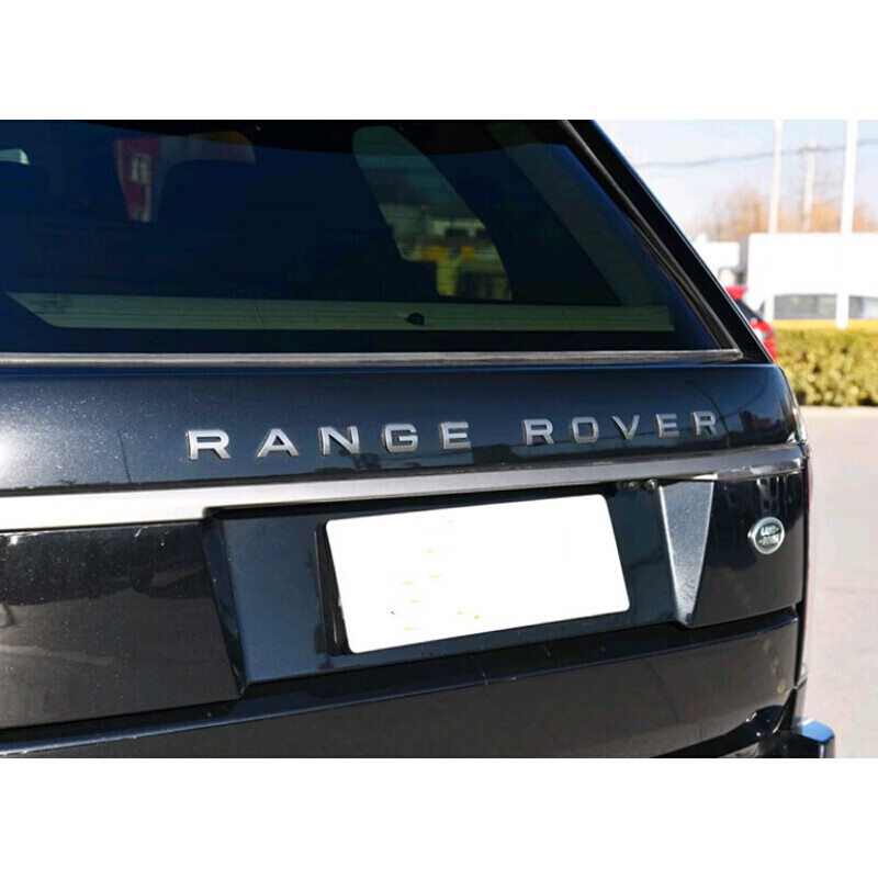 路虎揽胜后面英文车标揽运极光揽胜行政运动版英文字母rangerover前后