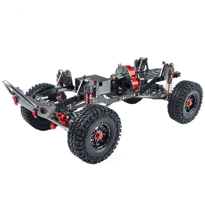 适用于全金属攀爬遥控车scx10牧马仿真攀爬车rc遥控攀岩车313轴距行李