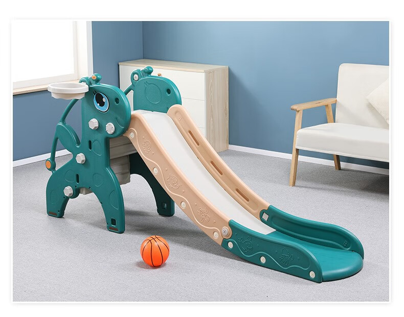 小孩子玩的滑滑梯儿童家用梭梭板多功能折叠收纳小型室内上下滑梯宝宝