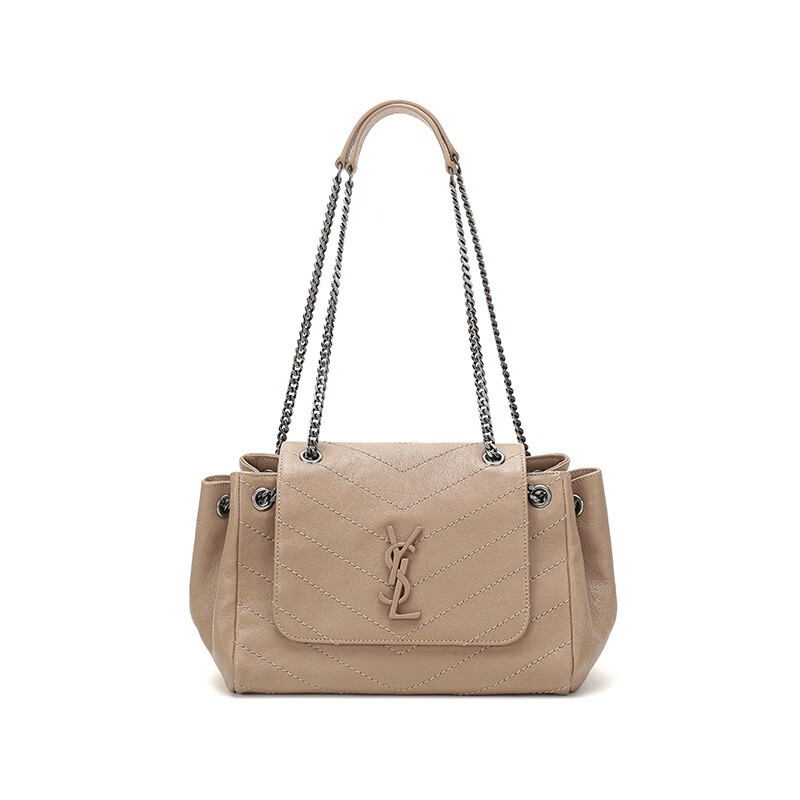 圣罗兰 saint laurent 女士nolita系列羊皮仿古手提单肩包 554284 03