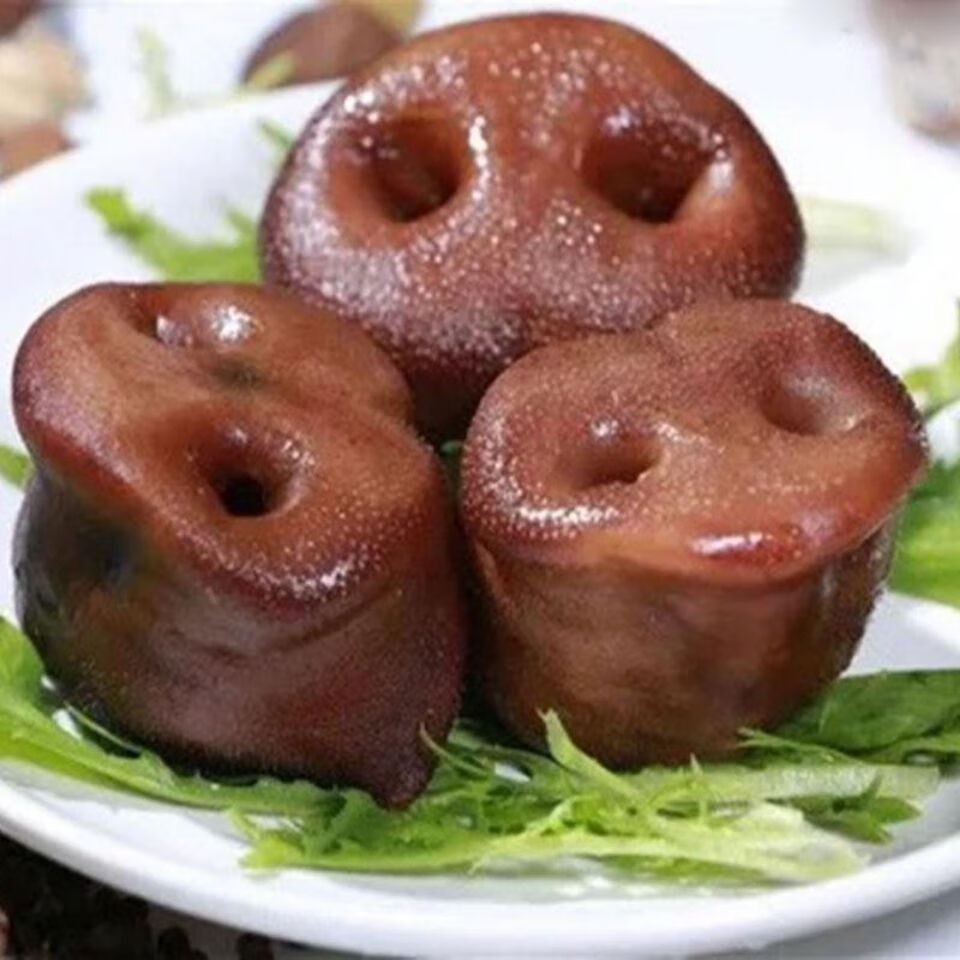 国产冷冻新鲜去骨猪拱嘴猪鼻子猪嘴10斤20斤装产品如图国产去骨猪鼻子