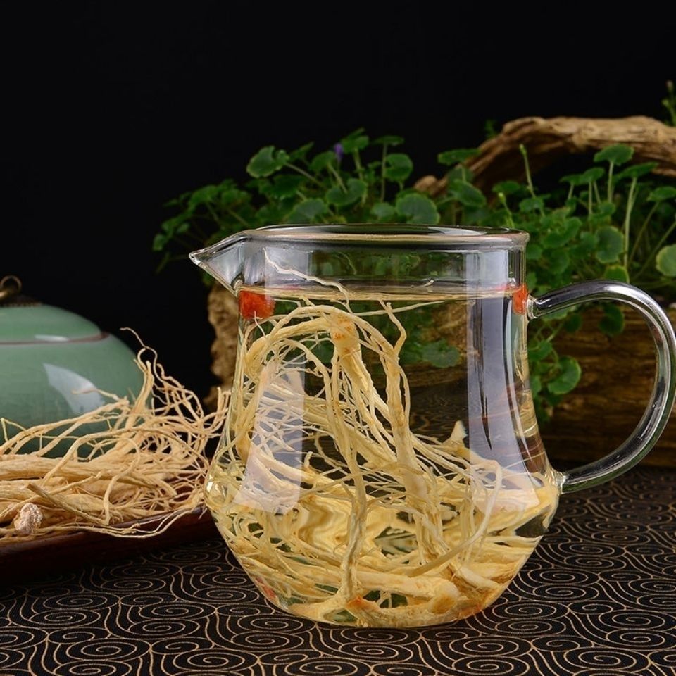 伟博人参须西洋参须人参须碎末长白山人参根须花旗参泡酒煲汤打粉 500