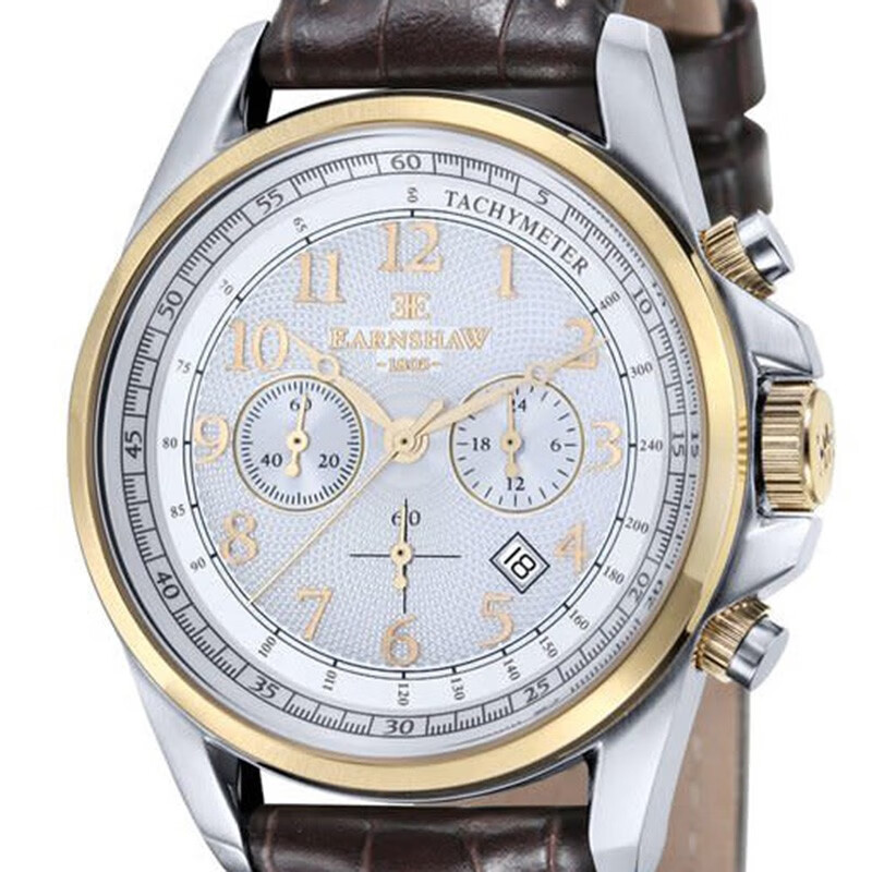 thomasearnshaw手表男托马斯恩肖commodore计时码表三针石英男表es80