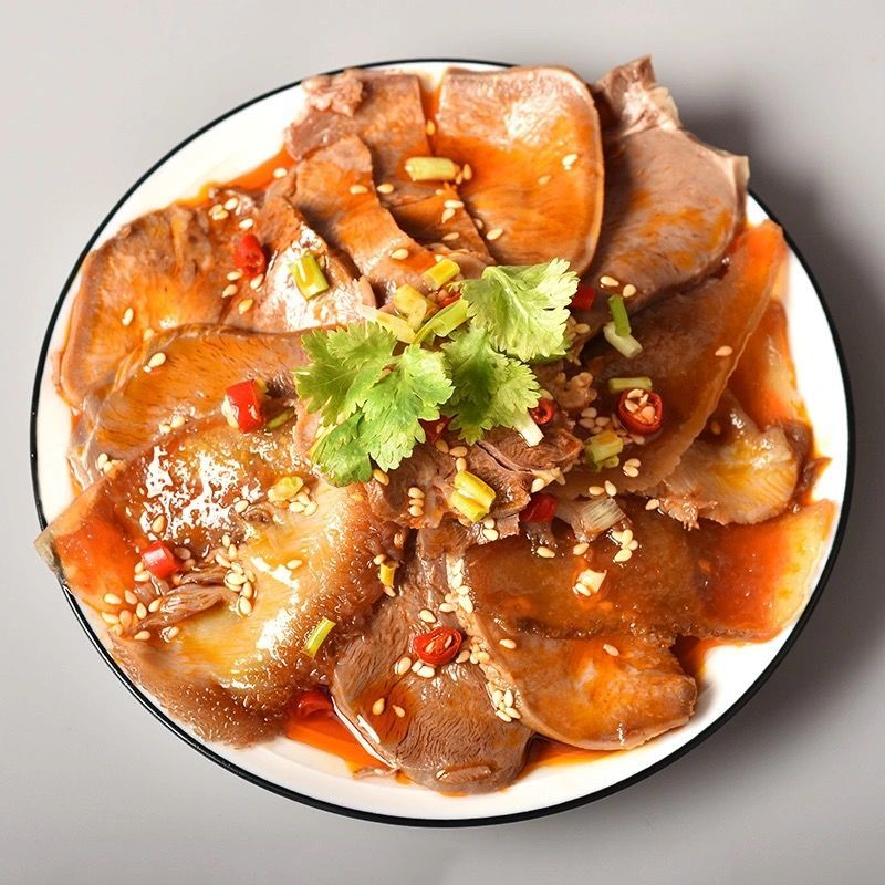 (豆乐奇)四川凉拌私房菜川荣卤味麻辣夫妻肺片开袋即食凉菜半成品酒店