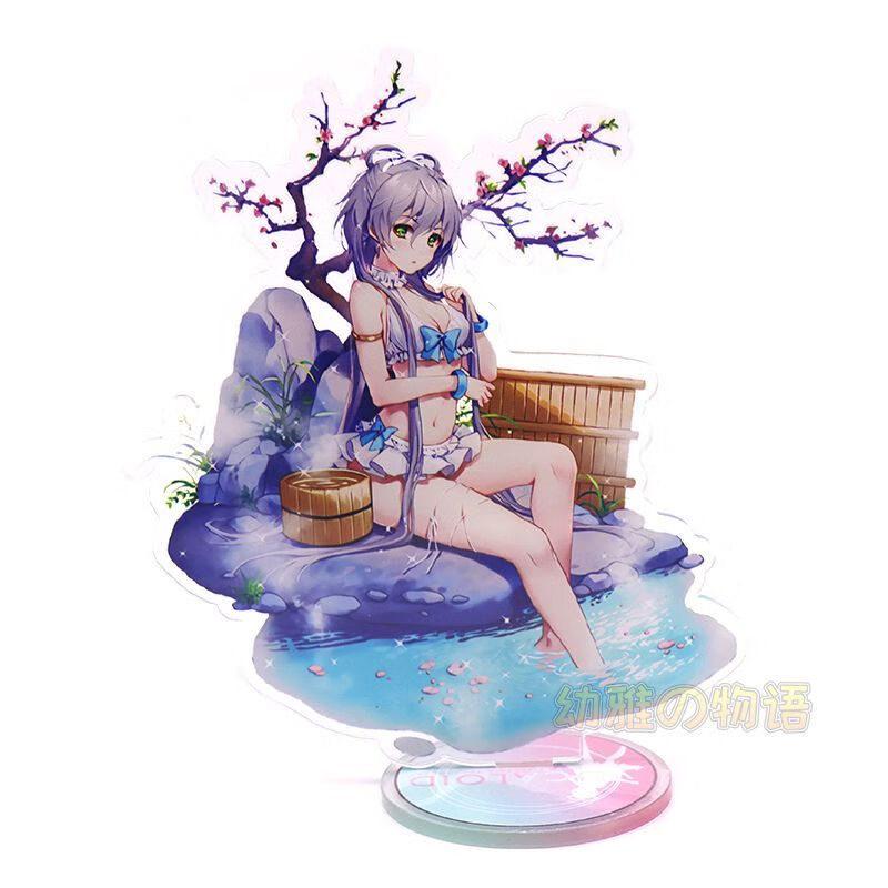 神至洛天依乐正绫周边立牌龙牙言和墨清弦花嫁双面亚克力摆件sn0243