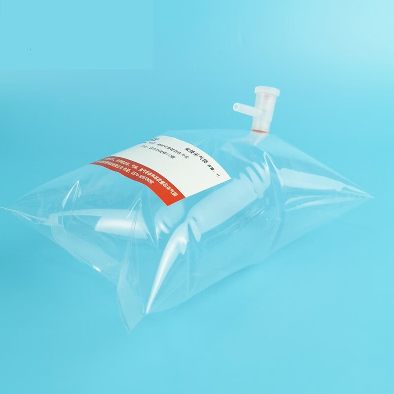 聚四氟乙烯气体采样袋0512345l非甲烷总烃气袋hj732vocs采集05l单阀门