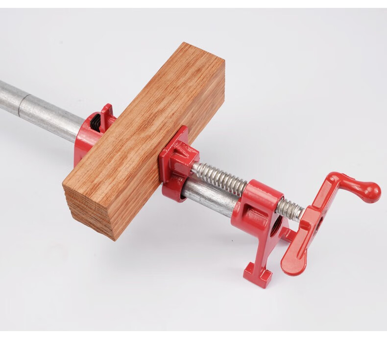 钢管夹紧器加厚快速固定家具厂强力压紧夹具加长木工夹子钢管水平夹持