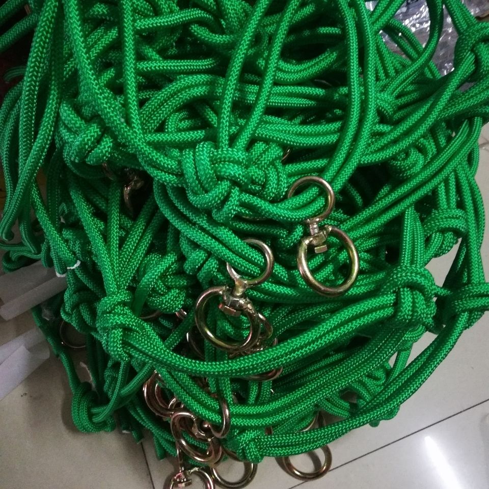 小牛龙头牛犊马笼头加后兜手工编织马驴骡简易套牛绳加大号特小号 8mm