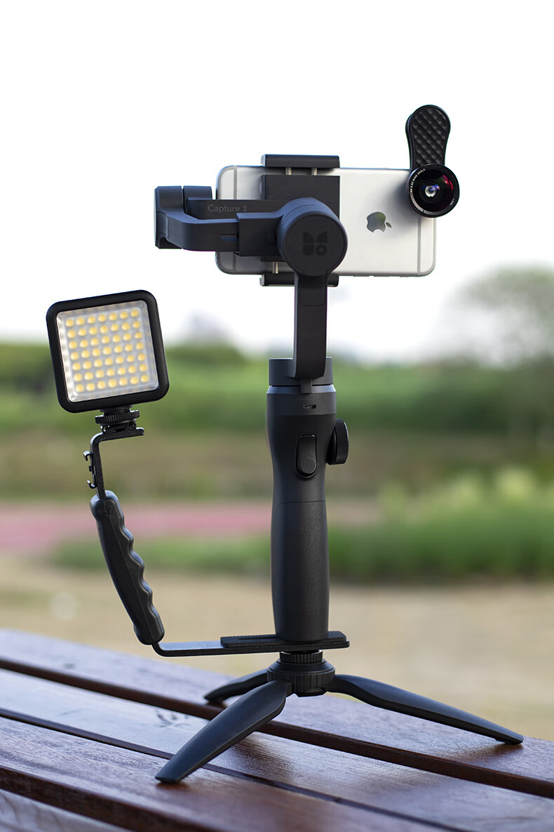 手机稳定器 三轴防抖手持云台支架智能拍摄平衡器自拍视频vlog抖音