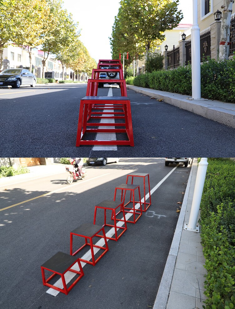 健身房弹跳训练爆发力跳蹬器材多功能运动体能跳台跳凳渐进式跳箱四级