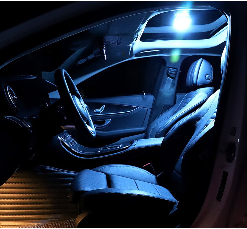 12v轿车汽车阅读灯led车内灯照明小车室内顶灯led超亮免改装灯泡白色