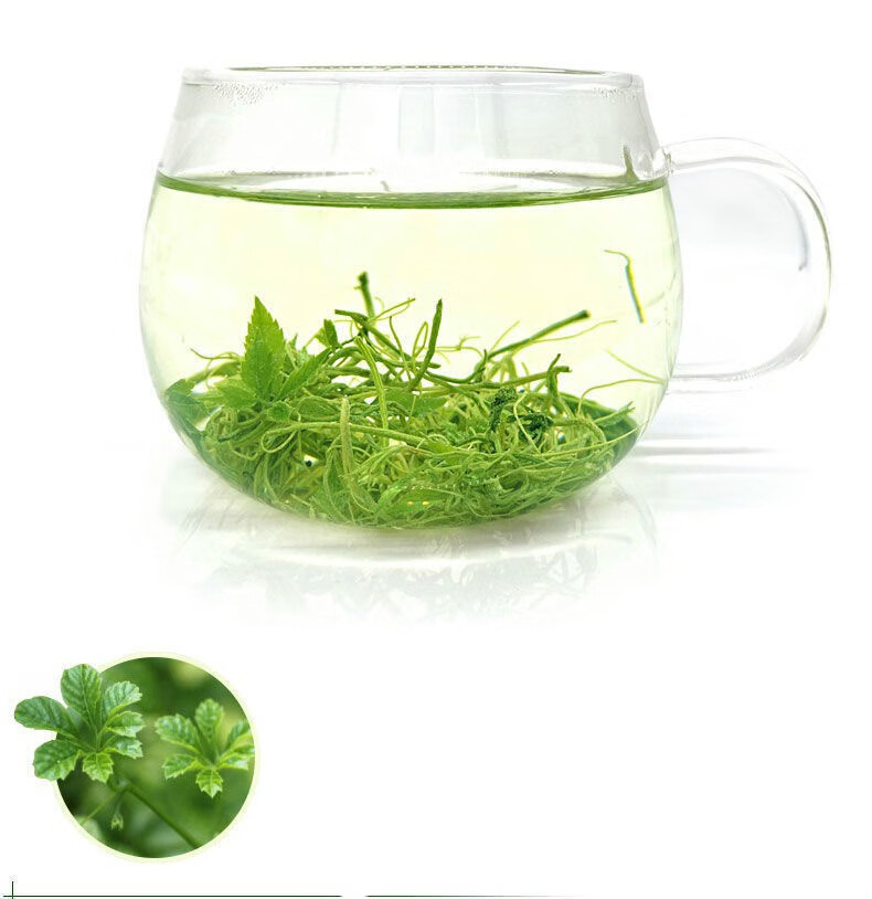 平利绞股蓝龙须茶胶股蓝五叶七叶绞股蓝总苷茶包 养生茶嫩叶花草茶