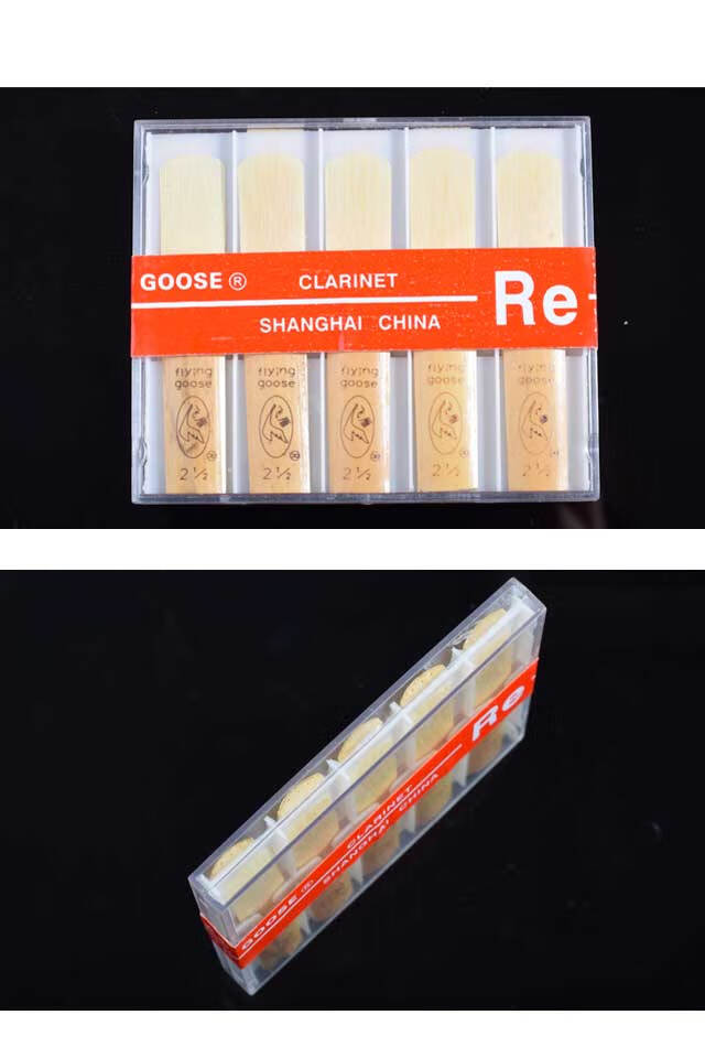 10片价买31飞雁降b调单簧管哨片25号黑管哨嘴子2号半10片盒25号1盒买3