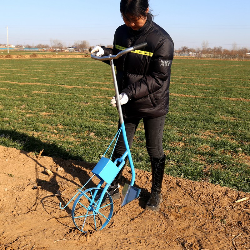 犁地机小型农用除草工具开沟挖地培土人工锄草耕地翻土松土神器锄草