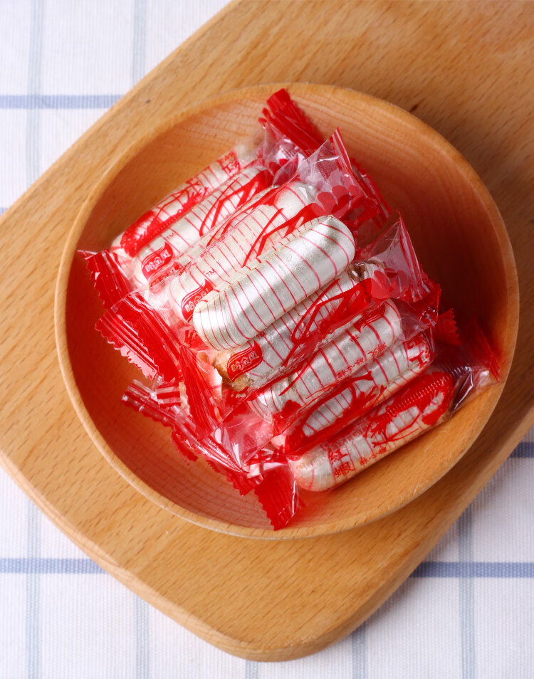 东北特产大虾酥糖正宗老式红虾酥花生酥心怀旧散装原味