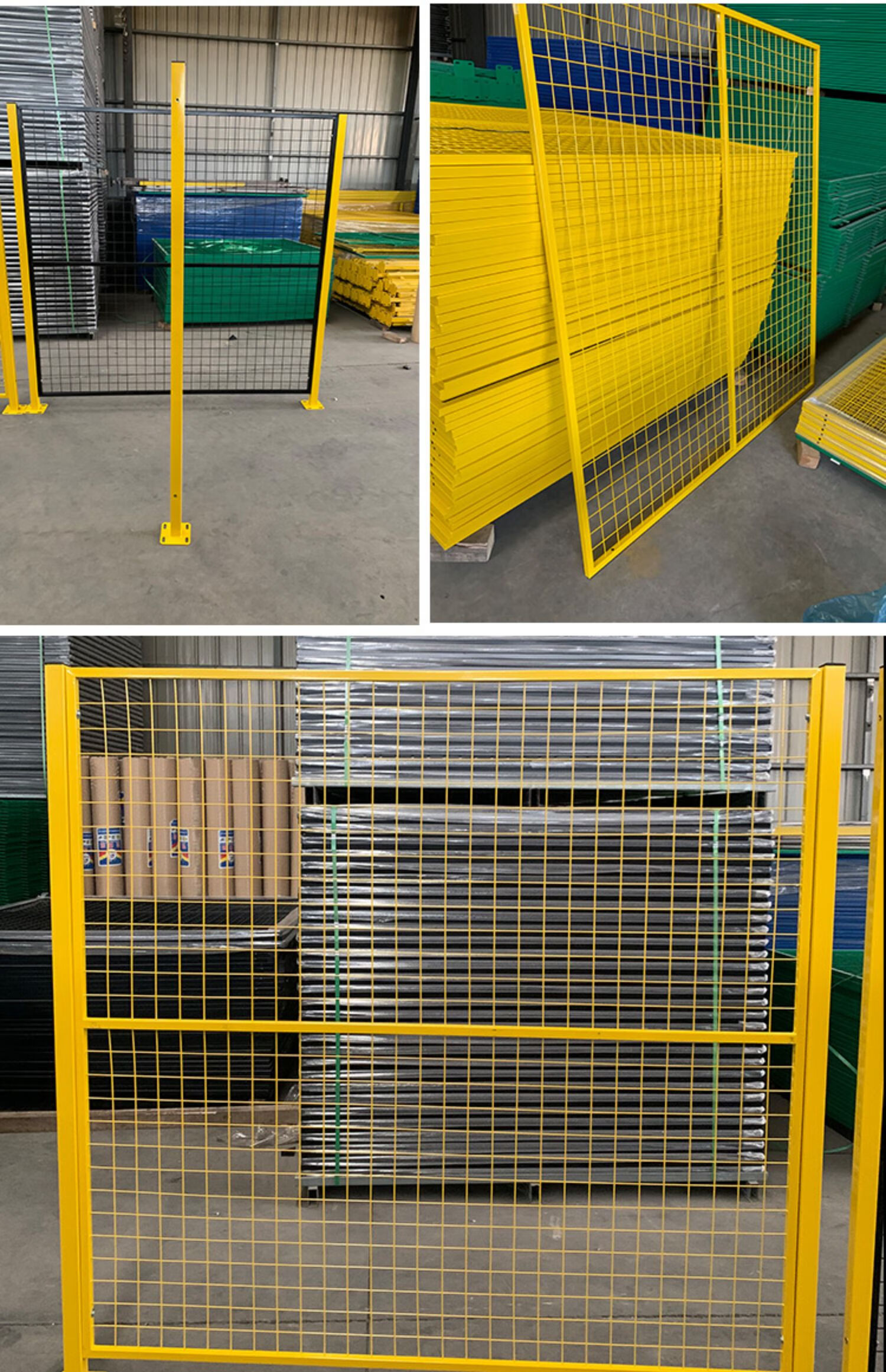 车间仓库隔离护栏网铁丝网围栏户外室外围墙框架栅栏公路道路围挡 高