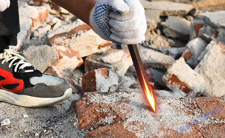 凿子石工破石头工具扁头錾子手工水泥尖凿平头石匠钢凿特钢劈石器 250