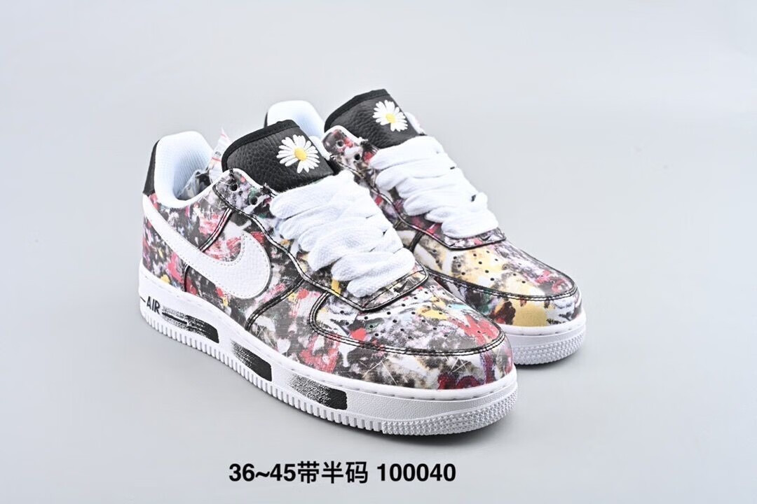 【自营官方旗舰店】af1空军一号权志龙联名板鞋丝绸小白鞋男鞋低帮全