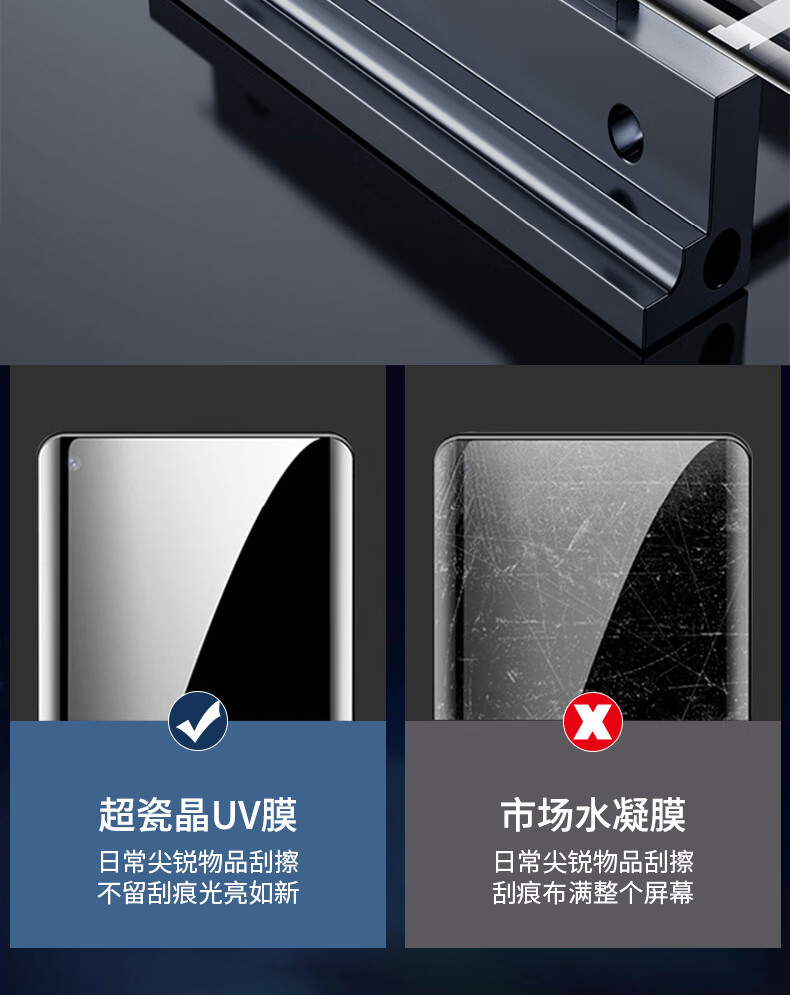 gk华为mate40proprors钢化膜5g全胶uv膜手机膜全屏覆盖防摔保护膜玻璃