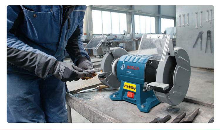 定制台式砂轮机gbg35156020立式打磨机小型台磨机金属磨刀机gbg35156