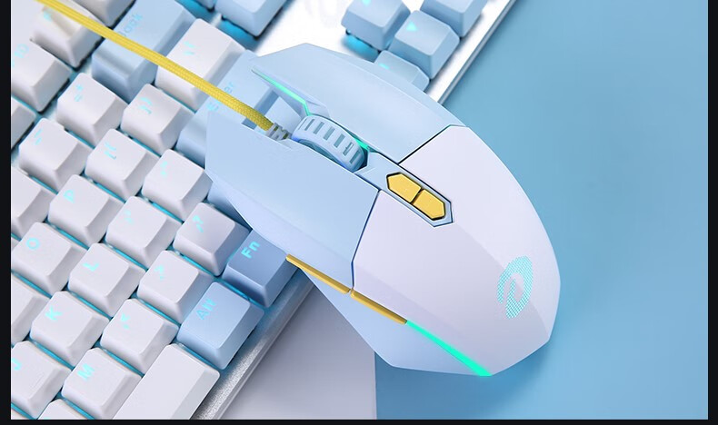 达尔优牧马人cm635rgb网吧鼠标cm655五代电竞机械电脑吃鸡大手 cm645