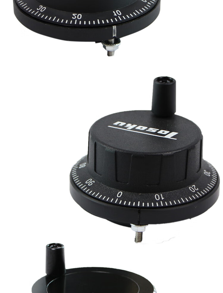 cnc数控电子手轮车床手摇广数凯恩帝等系统手轮脉冲发生器手脉定制 黑