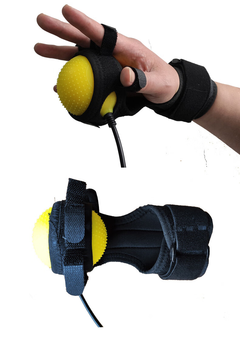 适用于电动热敷按摩中风偏瘫手功能康复上肢训练器材手部老人握力球