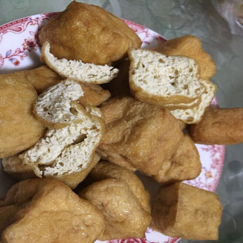 蔚县特产农家胡麻油泡豆腐干炸豆腐百年传统工艺豆制品1份