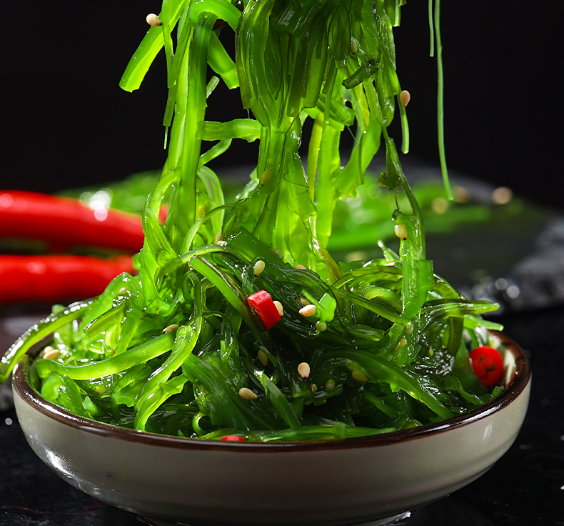 裙带菜海藻沙拉特级海菜海带丝日式海白菜海草丝即食中华沙律日料