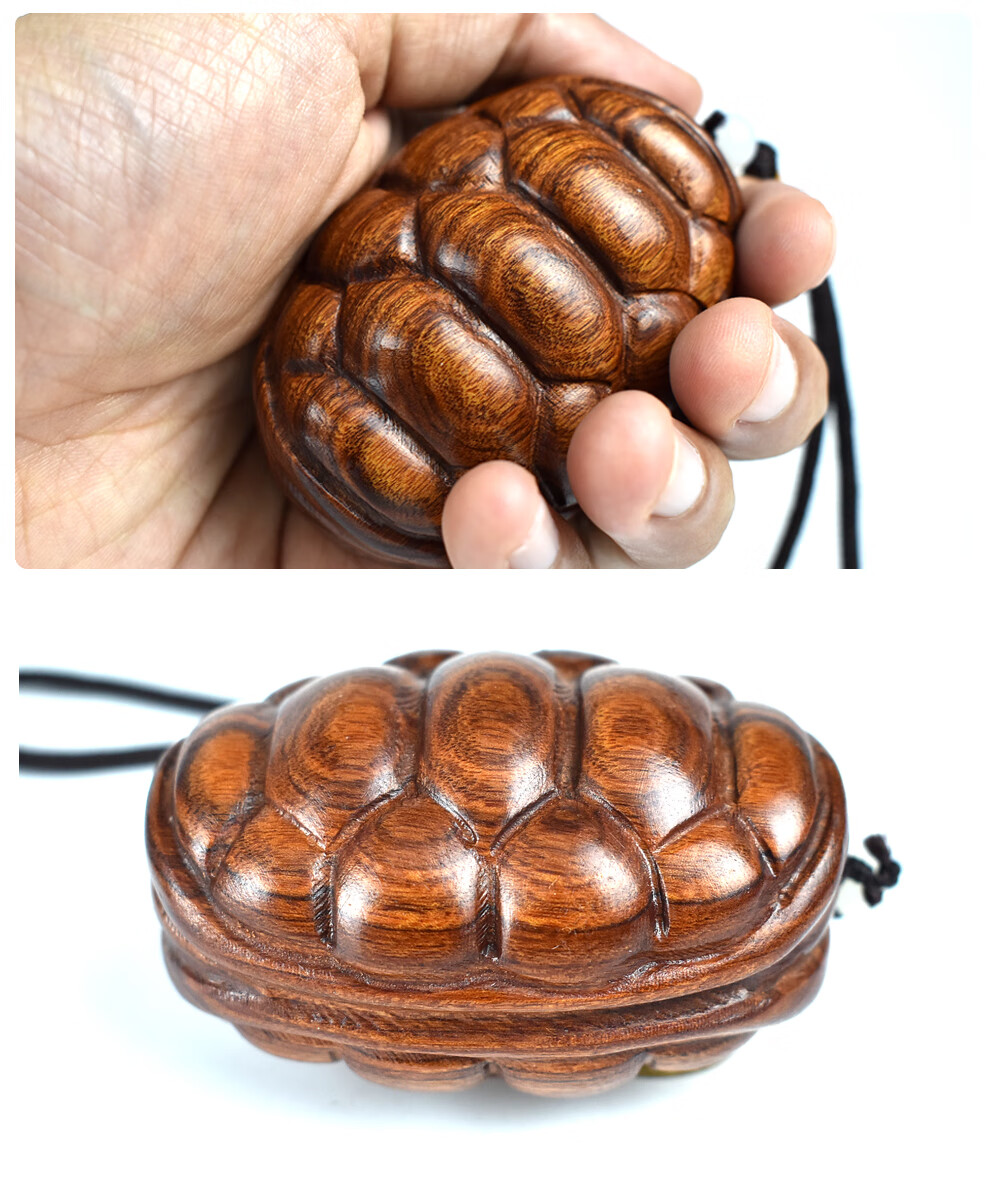 老挝文玩富甲一方手工木雕手把件貔貅工艺品小摆件把玩小件生日礼物