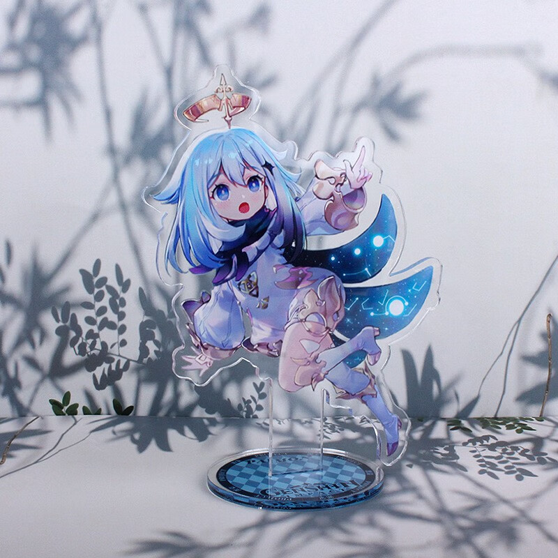 景秀姜山 原神动漫阿贝多刻晴绫华立牌亚克力立绘摆件