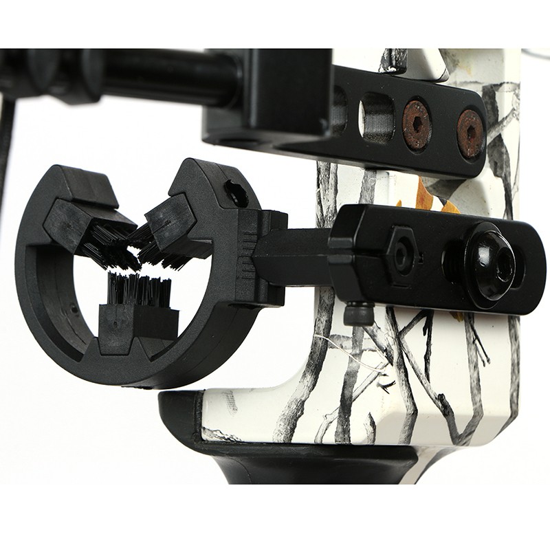 huwairen弓箭箭台气弹毛刷箭台通用鬃刷非跌落起落八字棕饼滑轮射箭y