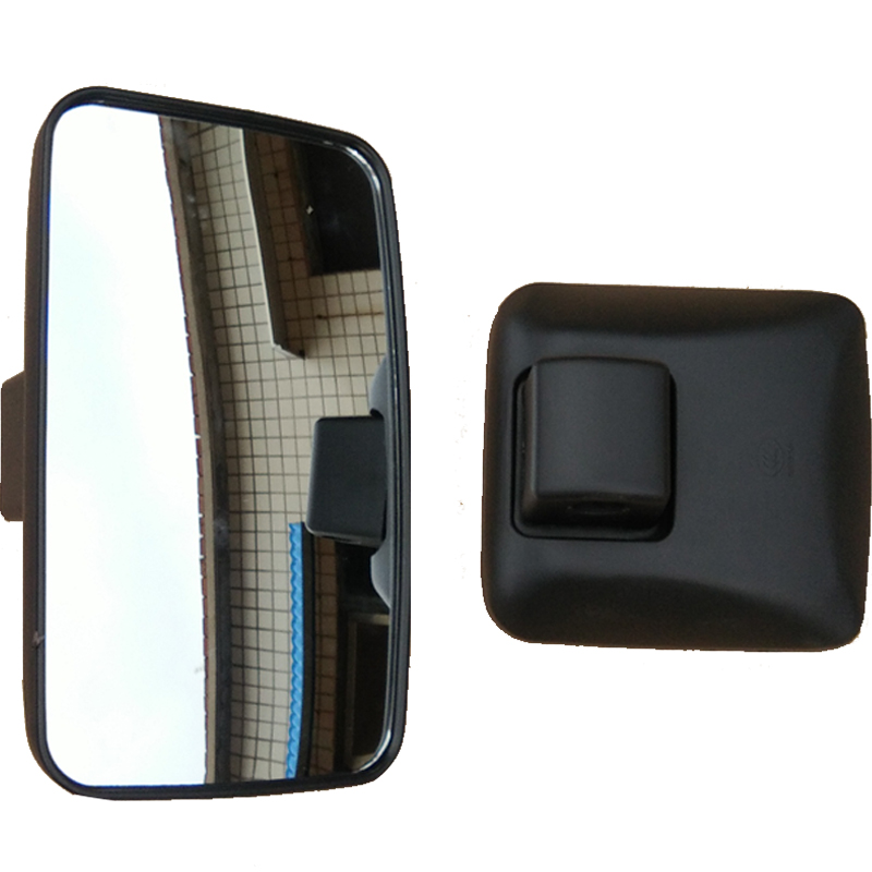 适用于东风福瑞卡471115凯普特678倒车镜后视镜反光镜门镜 车头圆镜