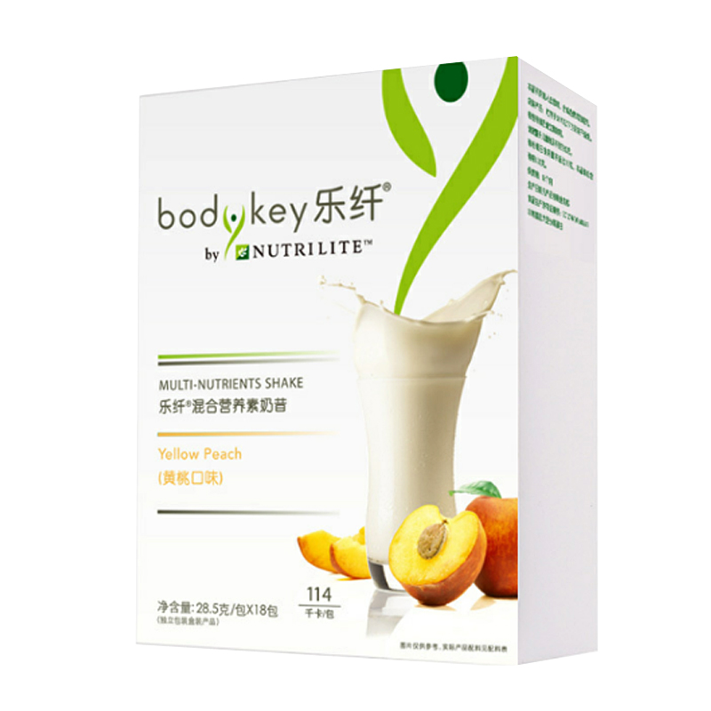 安利纽崔莱乐纤混合营养素奶昔谷物营养餐体重管理系列纤脂乐代餐粉多