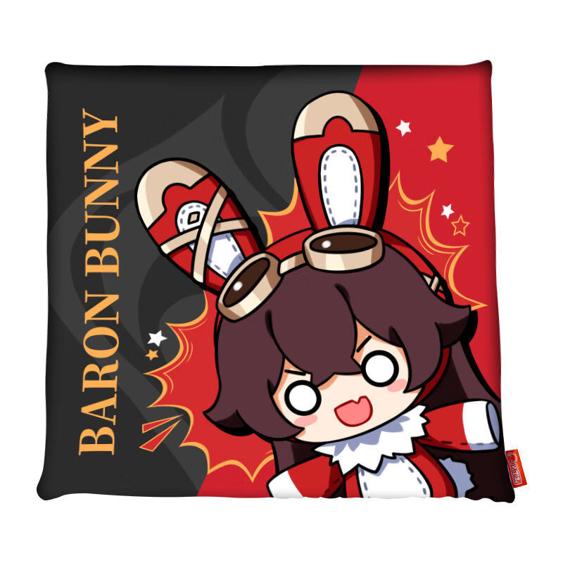 二次元动漫周边 原神兔兔伯爵玩偶毛绒抱枕刻晴派蒙胡桃钟离公仔【】