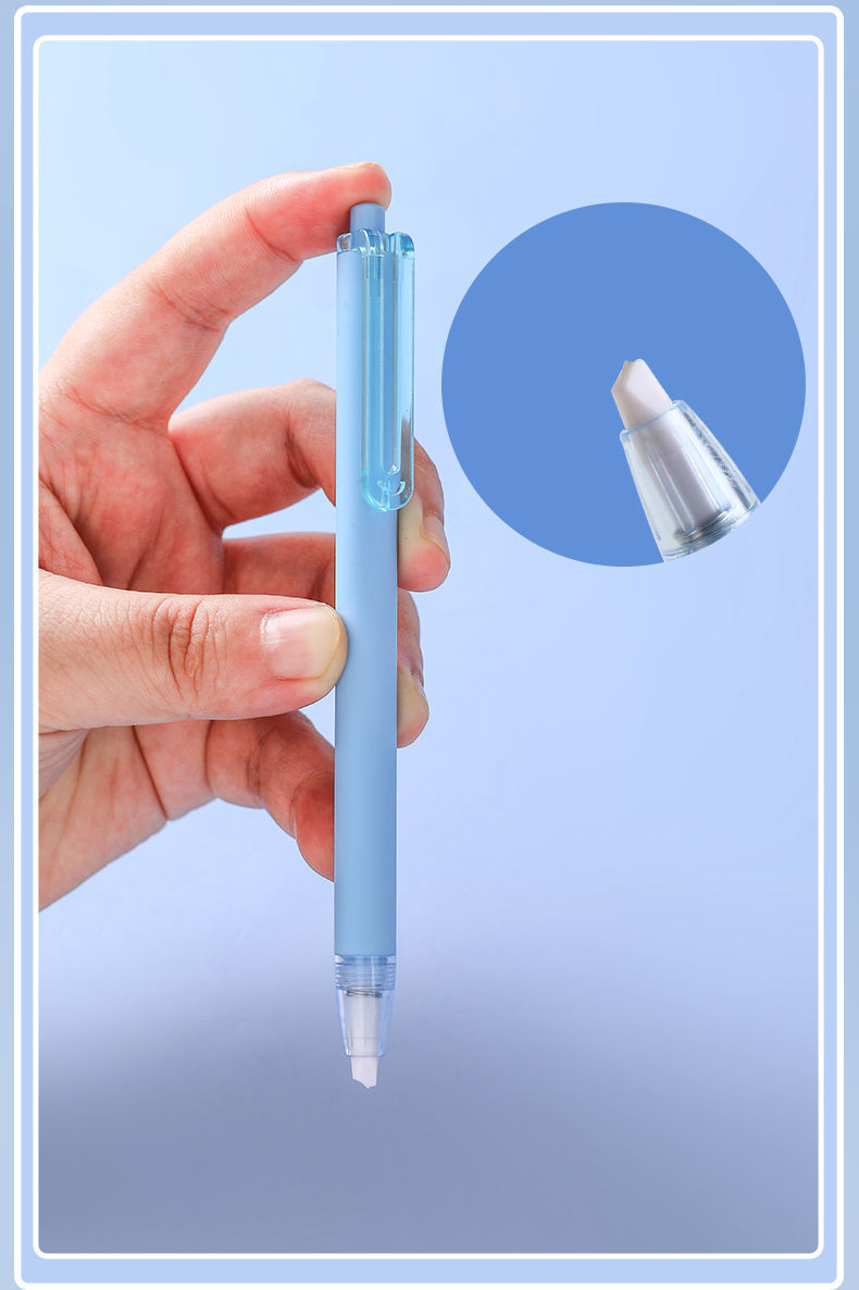 陶瓷刻刀笔按压式手工刀不伤手账专用迷你随身便携裁纸刻刀按动笔陶瓷