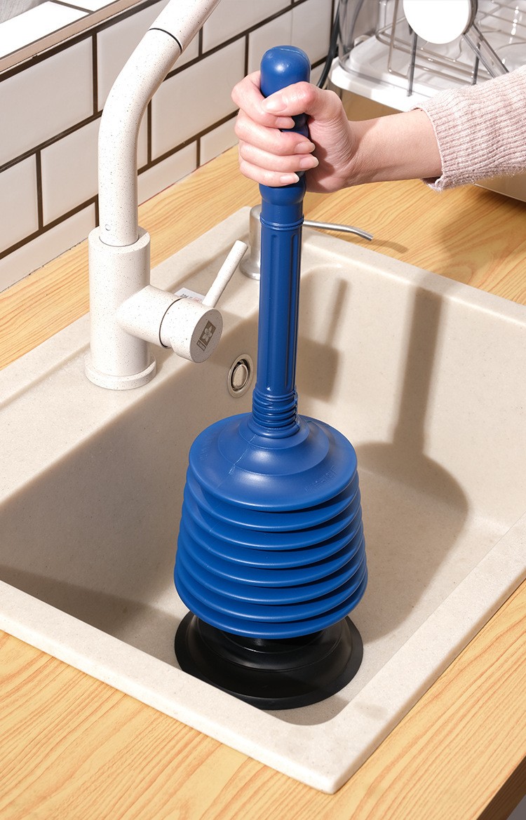 马桶疏通器吸抽皮搋子通厕所下水道堵塞管道工具一炮通厕所泵通便器皮